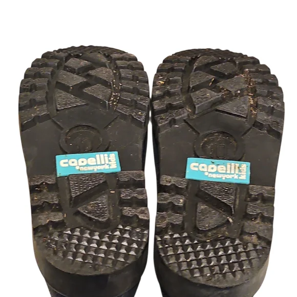 Capelli of New York Black Kids Rain Boots - Picture 5 of 5